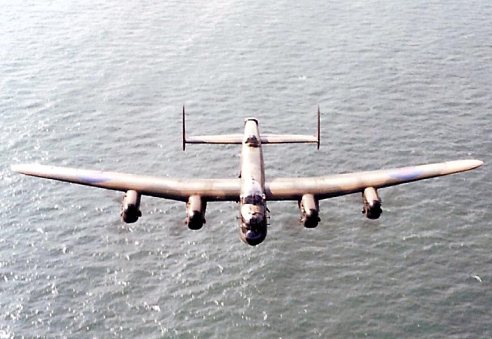 BBMF Lancster English Channel 1985